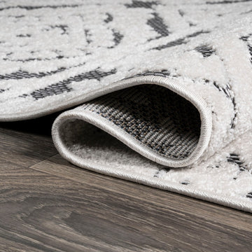 Citta High-low Pile Mediterranean Tile Area Rug