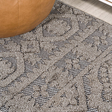 Citta High-low Pile Mediterranean Tile Area Rug