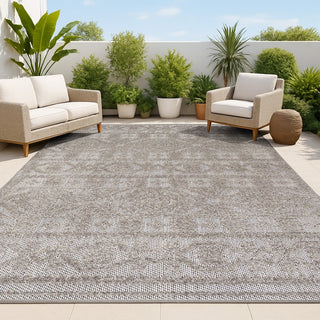 Citta High-low Pile Mediterranean Tile Area Rug