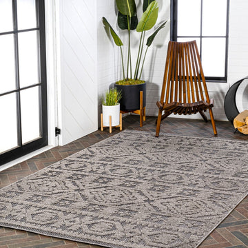 Citta High-low Pile Mediterranean Tile Area Rug