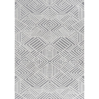 Jordan High-low Pile Art Deco Geometric Indoor/outdoor Area Rug