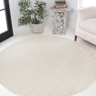 Aarhus Minimalist Scandi Striped Area Rug