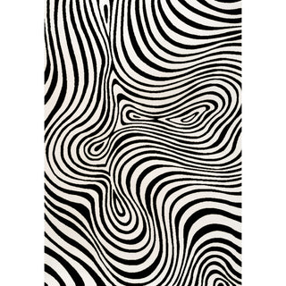 Maribo Abstract Groovy Striped Area Rug