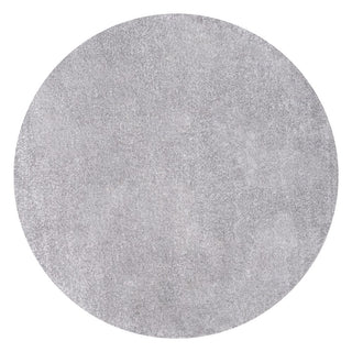 Haze Solid Low-pile Area Rug Gray