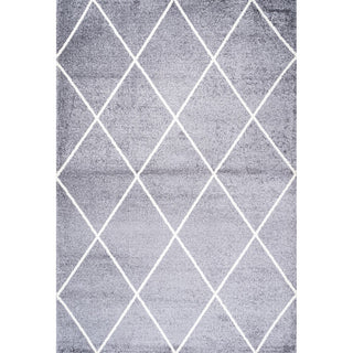 Cole Minimalist Diamond Trellis Area Rug