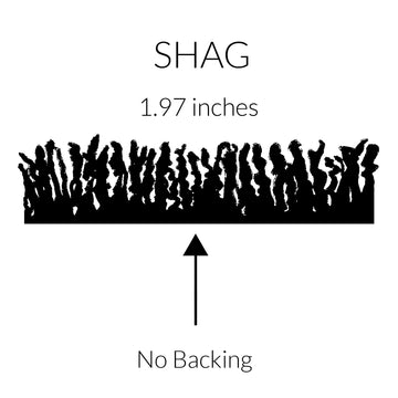 Mercer Shag Plush Tassel Moroccan Tribal Geometric Trellis Area Rug