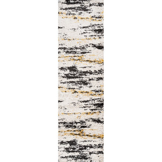 Nova Modern Bold Strie' Shag Area Rug