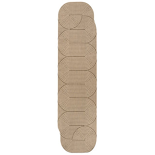Margot Modern Geometric Arch Stripe Area Rug