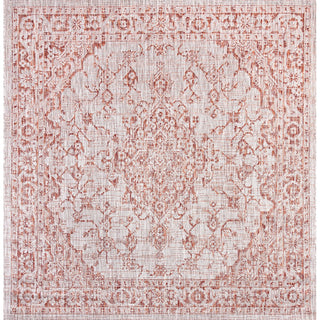 Rozetta Boho Medallion Textured Weave Indoor/outdoor Area Rug