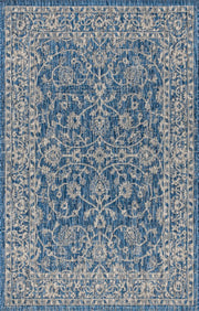 Palazzo Vine And Border Textured Weave Indoor/outdoor Area Rug