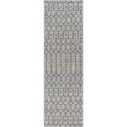 Ourika Moroccan Geometric Textured Weave Indoor/outdoor Runner Rug