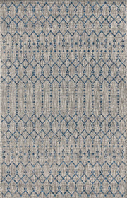 Ourika Moroccan Geometric Textured Weave Indoor/outdoor Area Rug