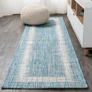 Scandi Minimalist Border Indoor/outdoor Area Rug