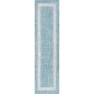 Scandi Minimalist Border Indoor/outdoor Area Rug