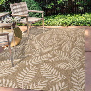 Nevis Palm Frond Indoor/outdoor Area Rug