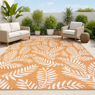 Nevis Palm Frond Indoor/outdoor Area Rug