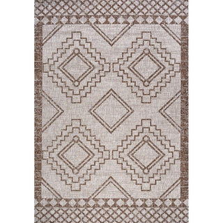 Marokko Diamond Tribal Medallion Indoor/outdoor Area Rug