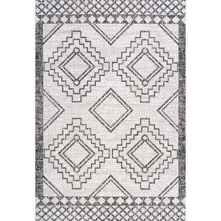 Marokko Diamond Tribal Medallion Indoor/outdoor Area Rug