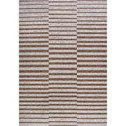 Sukie Modern Offset Stripe Indoor/outdoor Area Rug