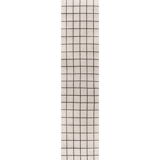 Grid Modern Squares Indoor/outdoor Area Rug