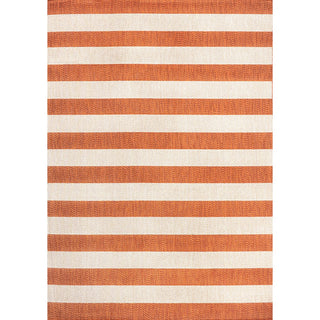 Negril Two-tone Wide Stripe Indoor/outdoor Area Rug