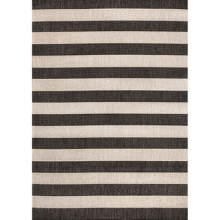 Negril Two-tone Wide Stripe Indoor/outdoor Area Rug