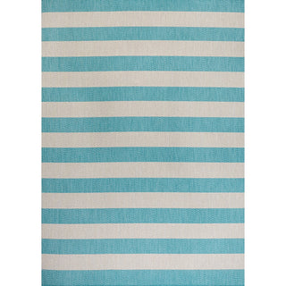 Negril Two-tone Wide Stripe Indoor/outdoor Area Rug