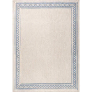 Lucia Classic Diamond Border Indoor/outdoor Area Rug