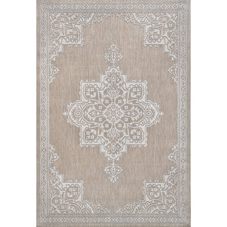 Arden Vintage Casual Medallion Indoor/Outdoor Area Rug