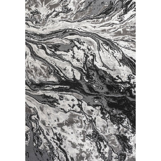 Swirl Marbled Abstract Area Rug