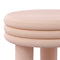 Rashida 17.75" Contemporary Minimalist Curvy High Accent Table