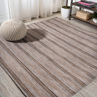 Bo Modern Farmhouse Wide Stripe Area Rug