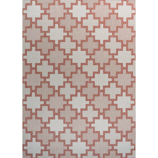 Cyrus Modern Geometric Tile Pattern Indoor/Outdoor Area Rug