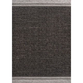 Alda Modern Minimalist Mingled Solid Indoor/Outdoor Area Rug