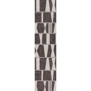 Odette Modern Geometric Abstract Two-tone Indoor/Outdoor Area Rug
