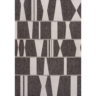 Odette Modern Geometric Abstract Two-tone Indoor/Outdoor Area Rug