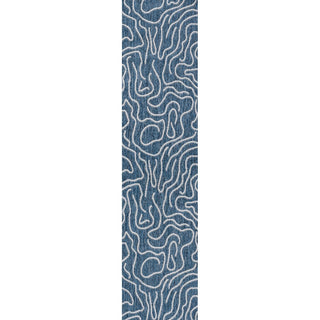 Nolan Modern Coastal Organic Shapes Indoor/Outdoor Area Rug