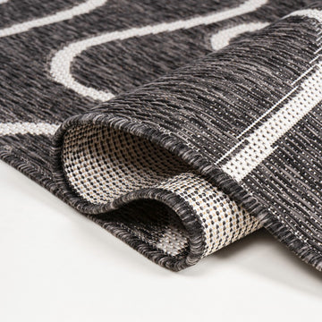 Nolan Modern Coastal Organic Shapes Indoor/Outdoor Area Rug