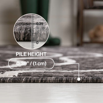 Nolan Modern Coastal Organic Shapes Indoor/Outdoor Area Rug