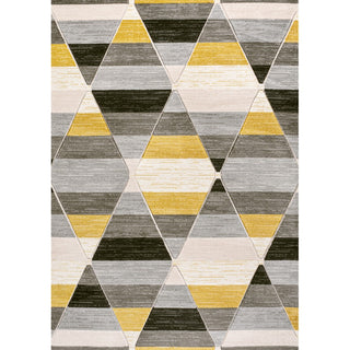 Kehoe Retro Diamonds Geometric Area Rug