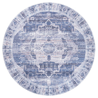 Alanya Ornate Medallion Washable Area Rug