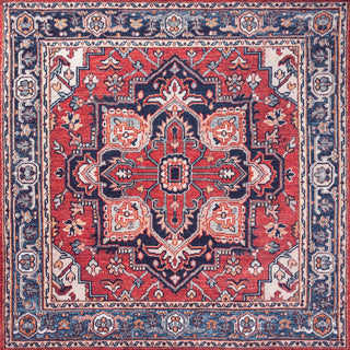 Cirali Ornate Large Medallion Washable Area Rug