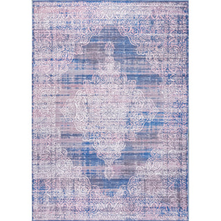 Regis Bohemian Medallion Washable Area Rug