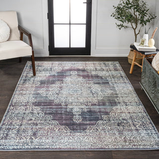 Regis Bohemian Medallion Washable Area Rug