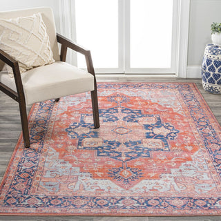 Maris Ornate Medallion Washable Area Rug