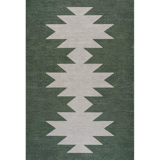 Chayton Minimalist Geometric Machine-washable Area Rug