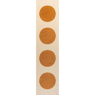 Cirkel Minimalist Geometric Dot Machine-washable Area Rug