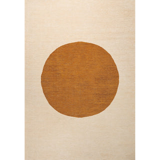 Cirkel Minimalist Geometric Dot Machine-washable Area Rug