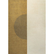 Demie Minimalist Graphic Circle Machine-washable Area Rug
