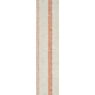 Raita Modern Distressed Stripe Machine-washable Area Rug